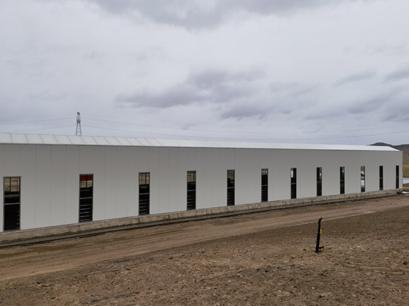 Glass&Sandwich Panel Greenhouse