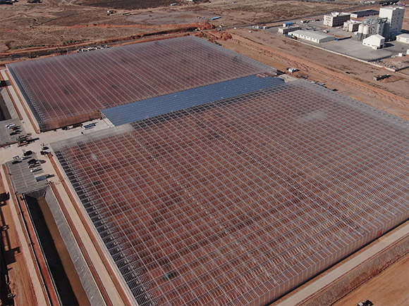 Semi Closed Greenhouse