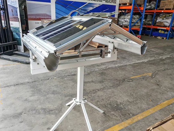 Solar Panel Glass Greenhouse