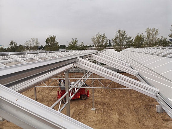 Custom 16mm PC Sheet Greenhouse