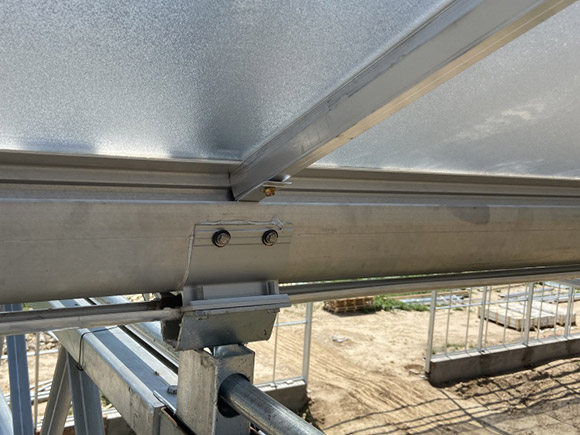 Greenhouse Aluminum Gutter