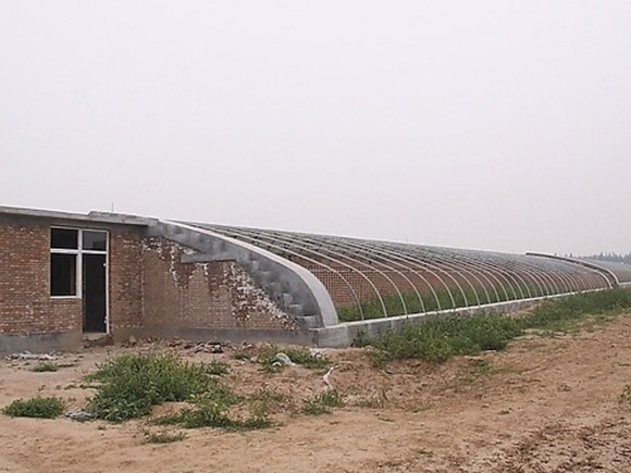 Solid-wall Solar Greenhouse