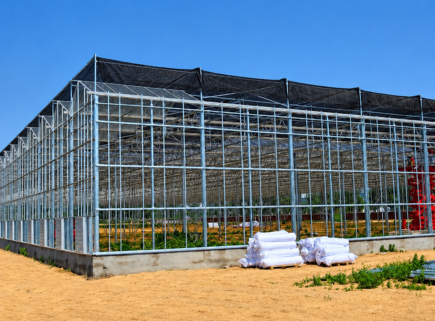 Research Glass Greenhouse
